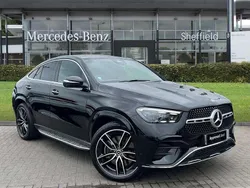 Black Used 2025 Mercedes GLE450 AMG AMG Line Premium Plus Coupe | £70,985 (Fair price)