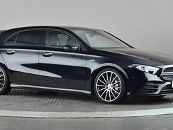 Black Used 2022 Mercedes A35 AMG Executive Hatchback | £27,777 (Fair price)
