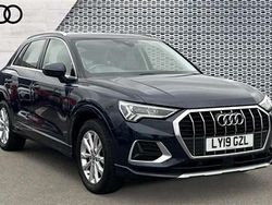 Cosmos blue, metallic Used 2019 Audi Q3 Sport SUV | £17,695 (Fair price)
