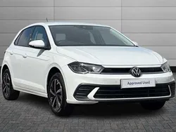 Pure white New 2024 VW Polo Match Hatchback | £21,495 (Fair price)