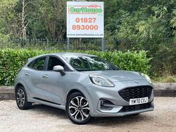 Silver Used 2021 Ford Puma ST-Line Hatchback | £10,599 (Fair price)