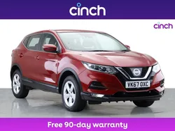 Red Used 2017 Nissan Qashqai Acenta SUV | £9,049 (Good price)