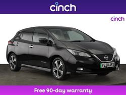 Black Used 2020 Nissan Leaf N-Connecta Hatchback | £8,999 (Fair price)
