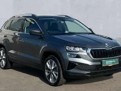 Graphite grey metallic Used 2024 Skoda Karoq SE L SUV | £24,900 (Fair price)