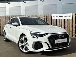 White Used 2023 Audi A3 S-Line Hatchback | £23,141 (Fair price)