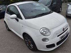 White Used 2014 Fiat 500 S Hatchback | £3,995 (Good price)