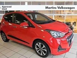 Red Used 2019 Hyundai i10 Premium SE Hatchback | £9,290 (Fair price)
