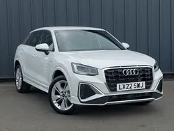White Used 2022 Audi Q2 S-Line SUV | £23,998 (Fair price)