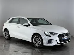 White Used 2020 Audi A3 Sportback Sport Hatchback | £14,000 (Fair price)