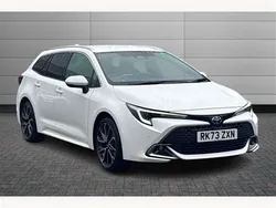 Pure white Used 2023 Toyota Corolla Sport Estate | £25,201 (Fair price)