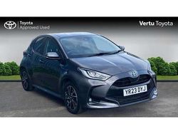 Grey Used 2023 Toyota Yaris Hybrid Design Hatchback | £16,992 (Fair price)