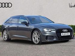 Grey Used 2021 Audi A6 Black Edition Estate | £24,801 (Good price)