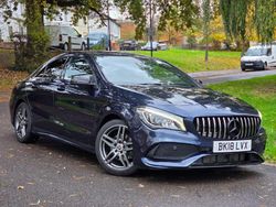 Blue Used 2018 Mercedes CLA180 AMG line Sedan | £8,999 (Super price)