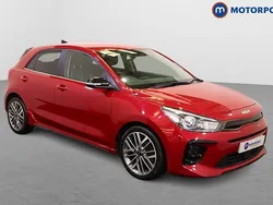 Red Used 2022 Kia Rio 4 Hatchback | £16,249 (Fair price)