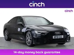 Grey Used 2021 Audi A6 Black Edition Sedan | £24,499 (Fair price)