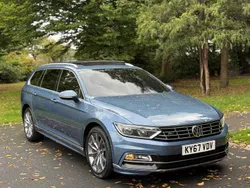Blue Used 2017 VW Passat R-line Estate | £11,999 (Fair price)