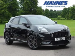 Black Used 2023 Ford Puma ST Hatchback | £23,499 (Fair price)
