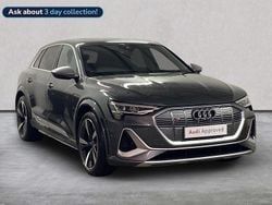 Grey Used 2021 Audi e-tron Advanced SUV | £31,448 (Fair price)