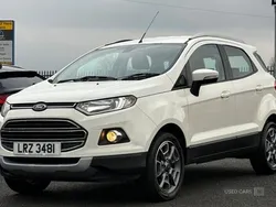 White Used 2016 Ford Ecosport Titanium SUV | £6,245 (Fair price)