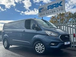 Blue Used 2021 Ford Transit Custom Limited Van | £13,990 (A bit pricey)