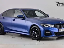 Blue Used 2021 BMW 330e M Sport Sedan | £24,250 (Fair price)