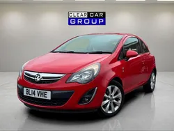 Red Used 2014 Vauxhall Corsa Excite Hatchback | £2,500 (Super price)