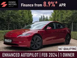 Red Used 2024 Tesla Model 3 Long Range Sedan | £34,995
