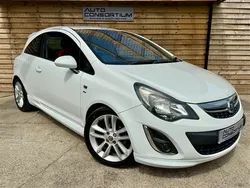 White Used 2014 Vauxhall Corsa SRi Hatchback | £4,200 (Fair price)