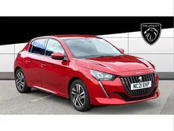 Red Used 2021 Peugeot 208 Allure Hatchback | £13,489 (Fair price)