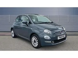 Grey Used 2018 Fiat 500 Lounge Hatchback | £7,829 (Fair price)