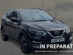 Black Used 2017 Nissan Qashqai Tekna+ SUV | £13,990 (Fair price)