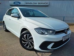 White Used 2022 VW Polo Life Hatchback | £14,300 (Fair price)