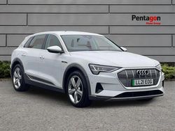 White Used 2021 Audi e-tron Advanced SUV | £18,332 (Good price)