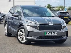 Graphite grey Used 2024 Skoda Enyaq iV SUV | £27,995 (Fair price)