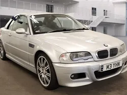 Silver Used 2003 BMW M3 Cabriolet Cabriolet | £11,995