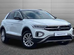 White Used 2022 VW T-Roc Style SUV | £22,101 (Fair price)