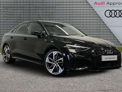 Black Used 2023 Audi A3 Comfort Sedan | £26,495 (Expensive)