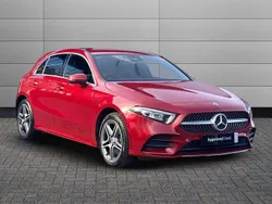Patagonia red Used 2021 Mercedes A250 AMG line Hatchback | £18,950 (Good price)