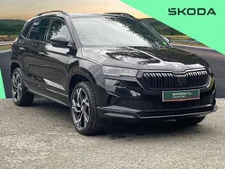 Black Used 2024 Skoda Karoq SportLine SUV | £29,347 (Fair price)