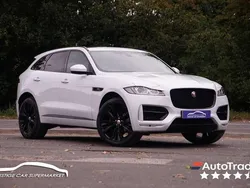 White Used 2018 Jaguar F-Pace R-Sport SUV | £14,199 (Fair price)