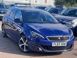 Blue Used 2017 Peugeot 308 GT-line Estate | £4,475 (Super price)