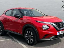 Red Used 2021 Nissan Juke Acenta SUV | £12,436 (Fair price)