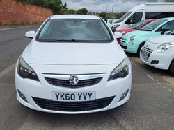White Used 2010 Vauxhall Astra SRi Hatchback | £2,250 (Fair price)