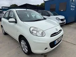 White Used 2013 Nissan Micra Acenta Hatchback | £5,495 (Fair price)