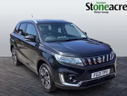 Black Used 2021 Suzuki Vitara SZ5 SUV | £11,495 (Good price)