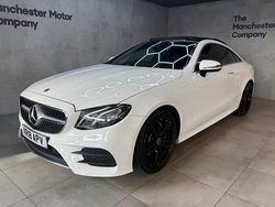 White Used 2018 Mercedes E220 AMG Line Premium Coupe | £18,790 (Fair price)