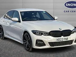 White Used 2022 BMW 320 M Sport Sedan | £21,499 (Fair price)