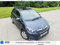 Blue Used 2014 Peugeot 108 Active Hatchback | £2,499 (Good price)