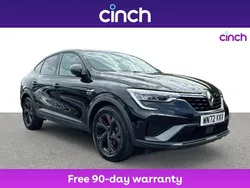 Black Used 2022 Renault Arkana R.S. SUV | £18,159 (Fair price)