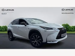 White Used 2015 Lexus NX300h Sport Line SUV | £15,495 (A bit pricey)